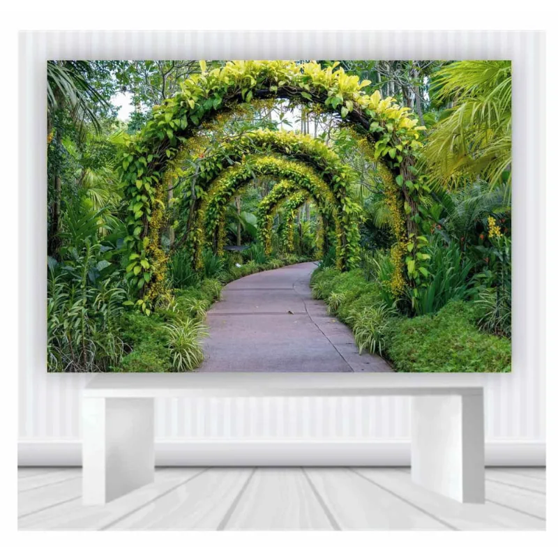 Painel de Festa natureza tamanho 100cmx65cm F94
