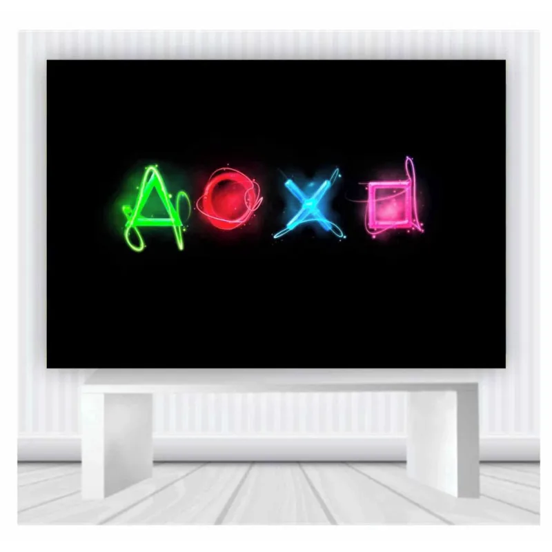 Painel de Festa Playstation tamanho 100cmx65cm p5