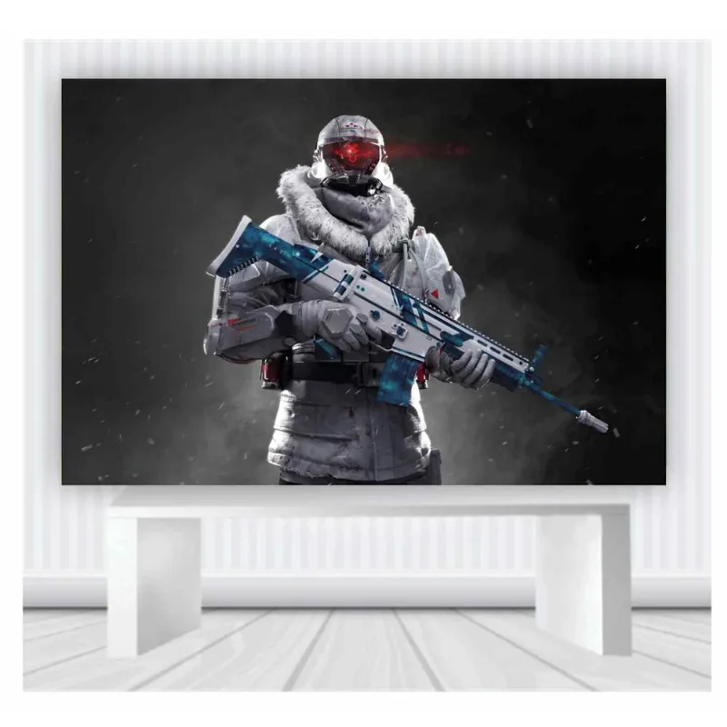 Painel de Festa Freefire tamanho 100cmx65cm p40