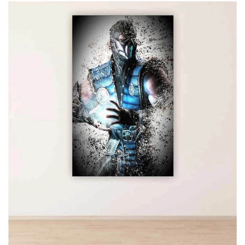 Painel de Festa Mortal Kombat tamanho 100cmx65cm mod03