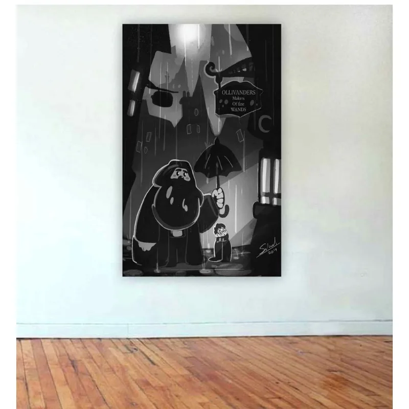 Painel de Festa Harry Potter tamanho 100cmx65cm mod17