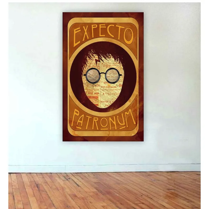 Painel de Festa Harry Potter tamanho 100cmx65cm mod19