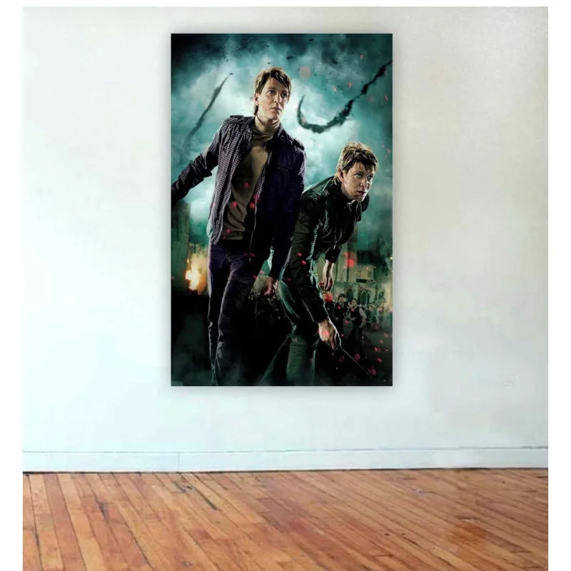 Painel de Festa Harry Potter tamanho 100cmx65cm mod21