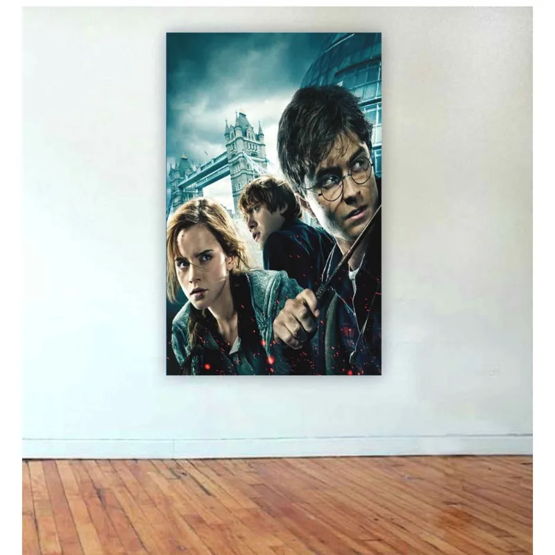 Painel de Festa Harry Potter tamanho 100cmx65cm mod29