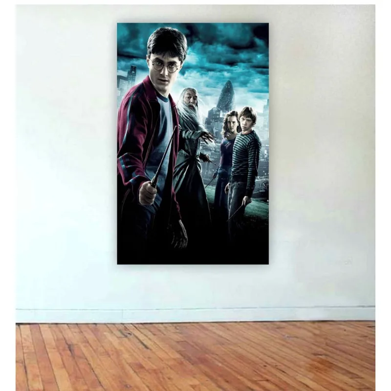 Painel de Festa Harry Potter tamanho 100cmx65cm mod38