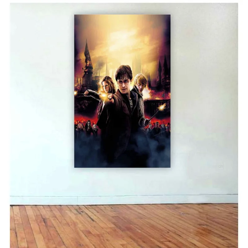 Painel de Festa Harry Potter tamanho 100cmx65cm mod40