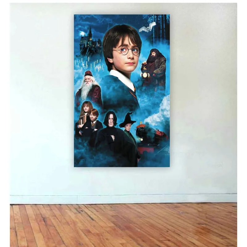 Painel de Festa Harry Potter tamanho 100cmx65cm mod47