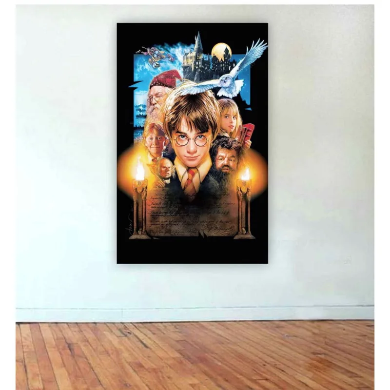 Painel de Festa Harry Potter tamanho 100cmx65cm mod51