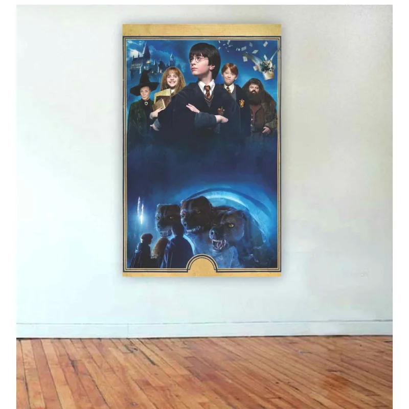 Painel de Festa Harry Potter tamanho 100cmx65cm mod53