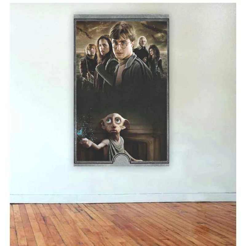 Painel de Festa Harry Potter tamanho 100cmx65cm mod57