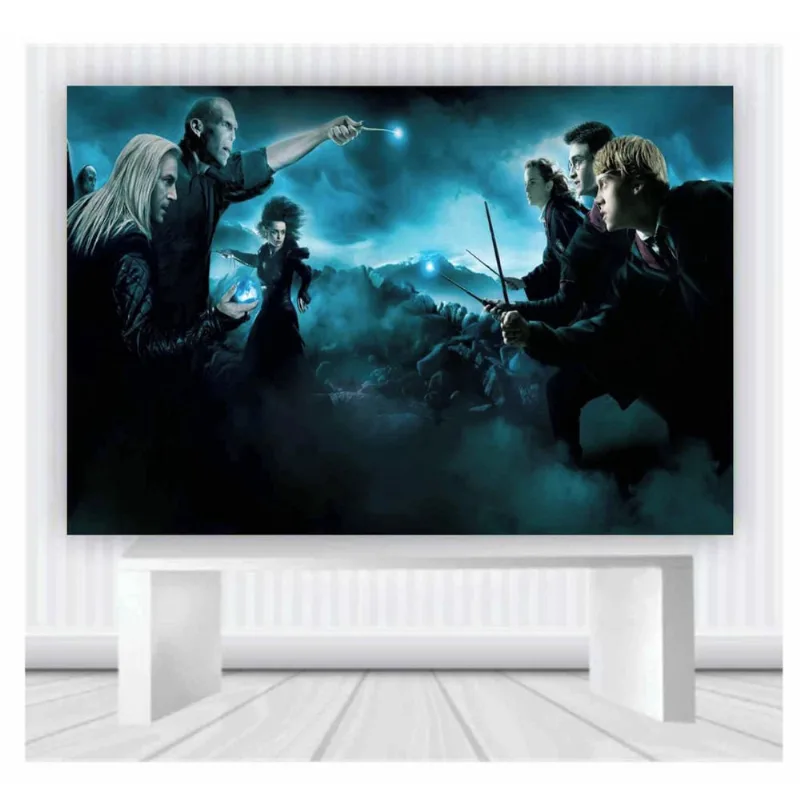 Painel de Festa Harry Potter tamanho 100cmx65cm mod63