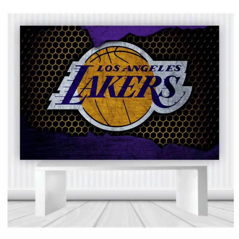 Painel de Festa Basquete nba tamanho 100cmx65cm mod 15