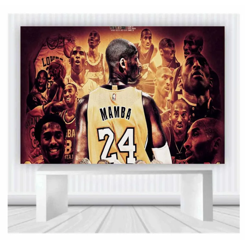Painel de Festa Basquete nba tamanho 100cmx65cm mod 16