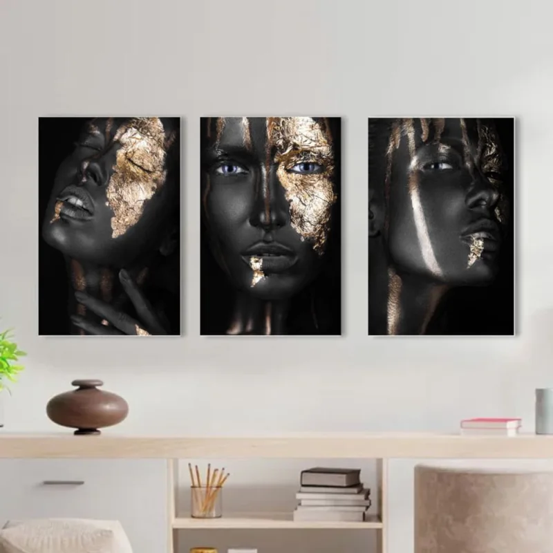 Kit 3 Placas Quadros Decorativos mdf A2 Arte Decor Mod03 - Não Disponível - Decoração