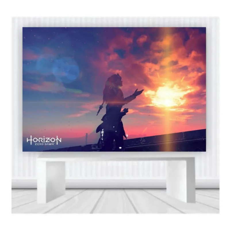 Painel de Festa Horizon Zero Dawn 01 tam 100cmx65cm