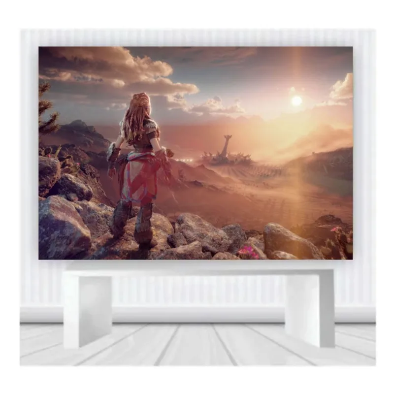 Painel de Festa Horizon Zero Dawn 07 tam 100cmx65cm