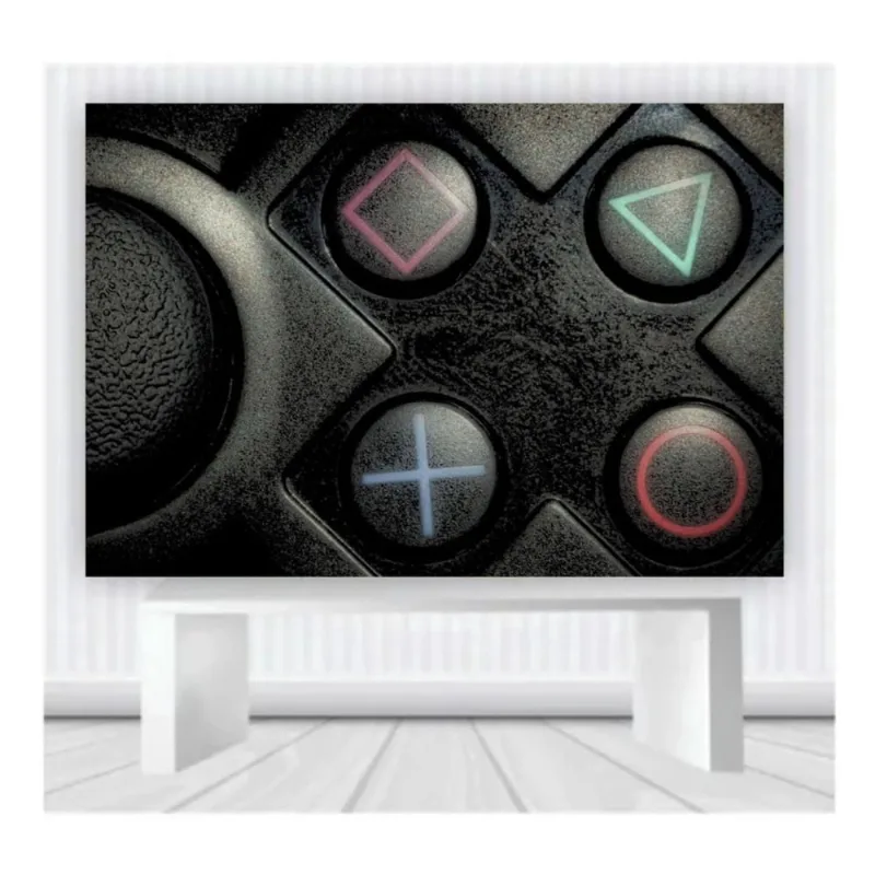 Painel de Festa PlayStation Mod02 tam 100cmx65cm
