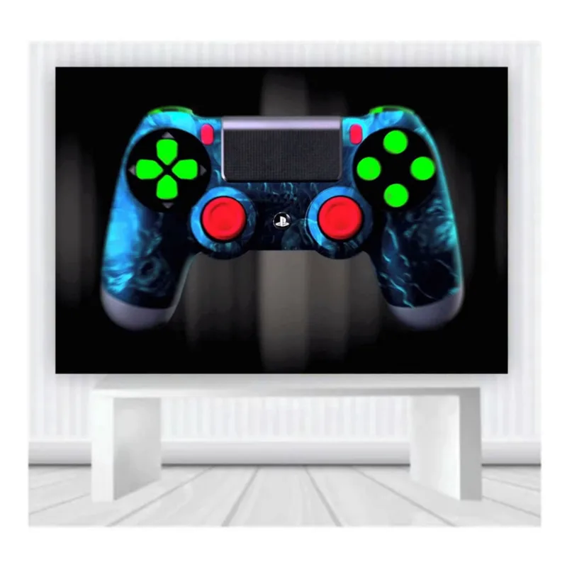 Painel de Festa PlayStation Mod06 tam 100cmx65cm