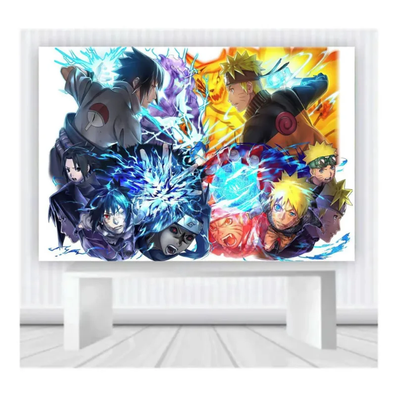 Painel de Festa Naruto Mod 12 tam 100cmx65cm