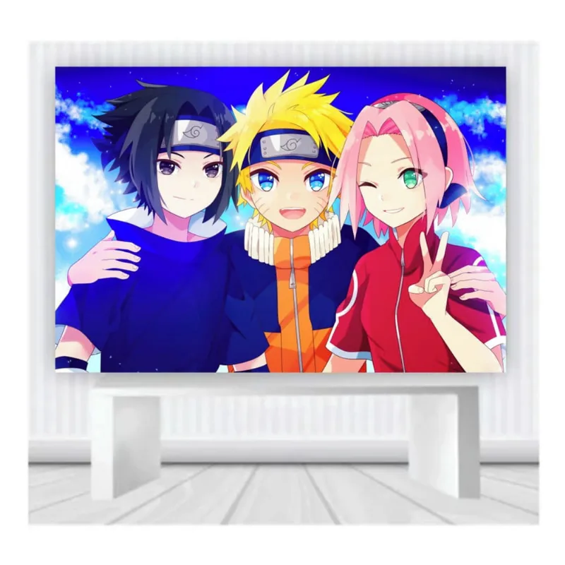 Painel de Festa Naruto Mod 13 tam 100cmx65cm