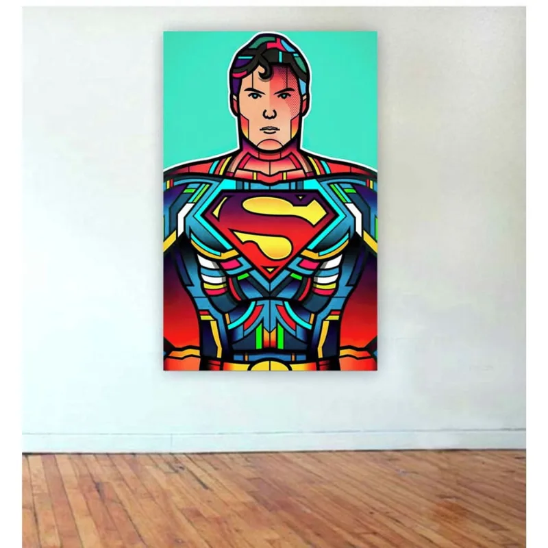 Painel de Festa Heróis 01 tamanho 100cmx65cm