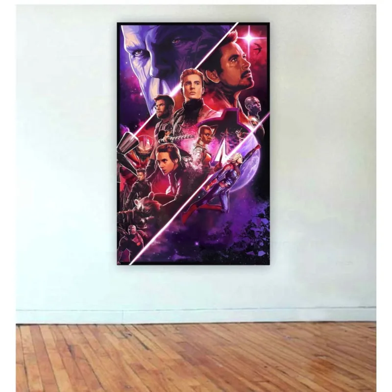 Painel de Festa Heróis 44 tamanho 100cmx65cm