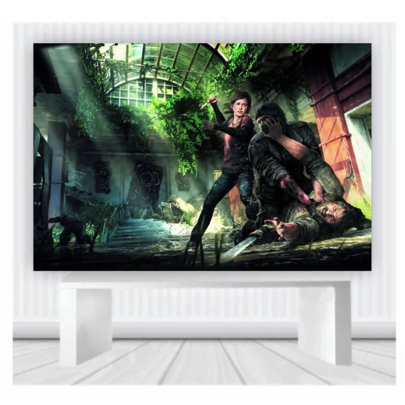 Painel de Festa Game The Last of uss 2 tamanho 100cmx65cm