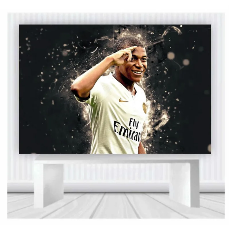 Painel de Festa Futebol 03 Craque tam 100cmx65cm