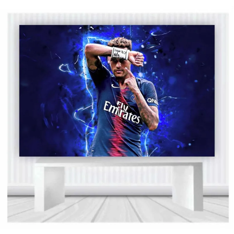 Painel de Festa Futebol 03 Ney tam 100cmx65cm