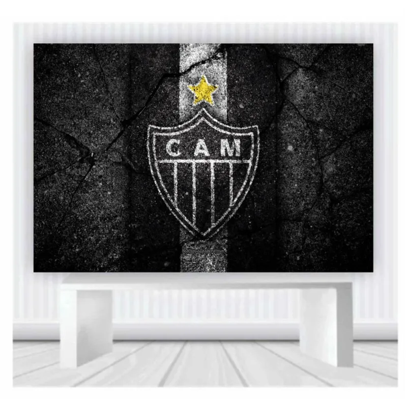Painel de Festa Futebol 12 Galo tam 100cmx65cm