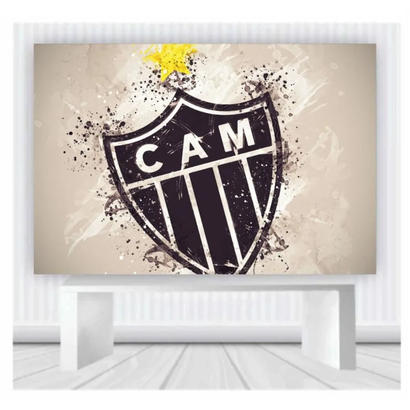 Painel de Festa Futebol 13 Galo tam 100cmx65cm