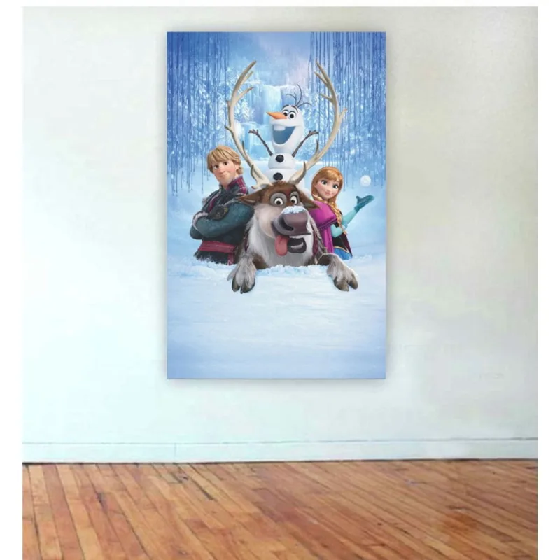Painel de Festa Infantil Frozen4 Tamanho 100cmx65cm