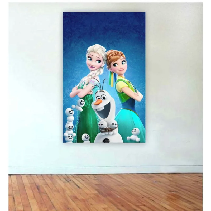 Painel de Festa Infantil Frozen8 Tamanho 100cmx65cm