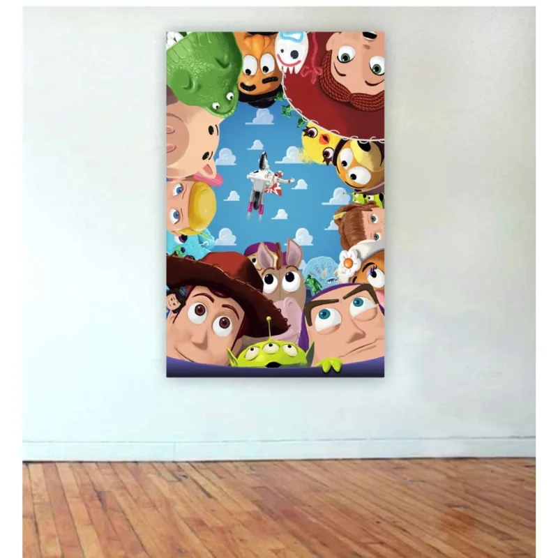 Painel de Festa Infantil Toy Story06 Tamanho 100cmx65cm