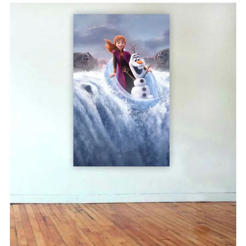 Painel de Festa Infantil Frozen 9 Tamanho 1mx2m