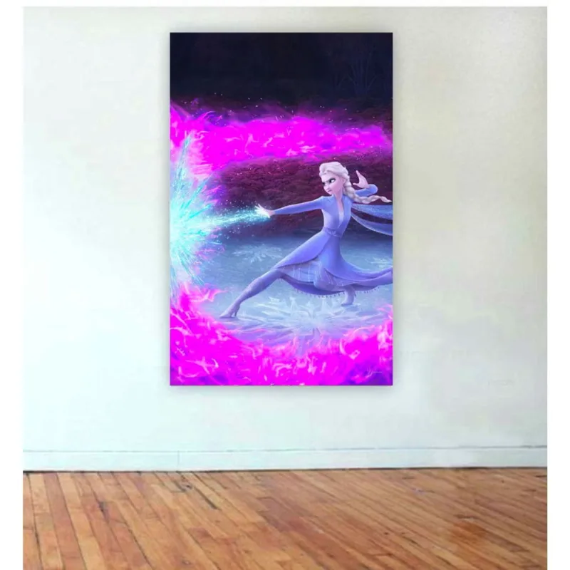 Painel de Festa Infantil Frozen 10 Tamanho 1mx2m