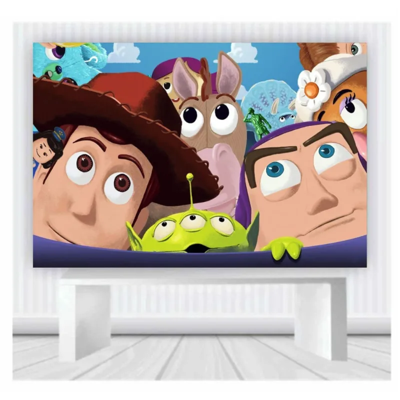 Painel de Festa Infantil Toy Story12 Tamanho 1mx2m