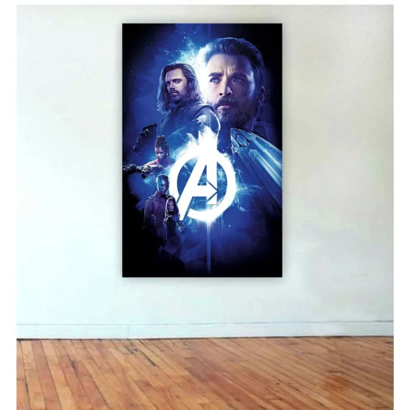 Painel de Festa Heróis Vingadores 67 tamanho 1,5mx1m