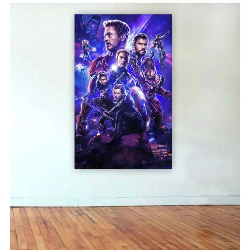 Painel de Festa Heróis Vingadores 45 tamanho 1,5mx1m