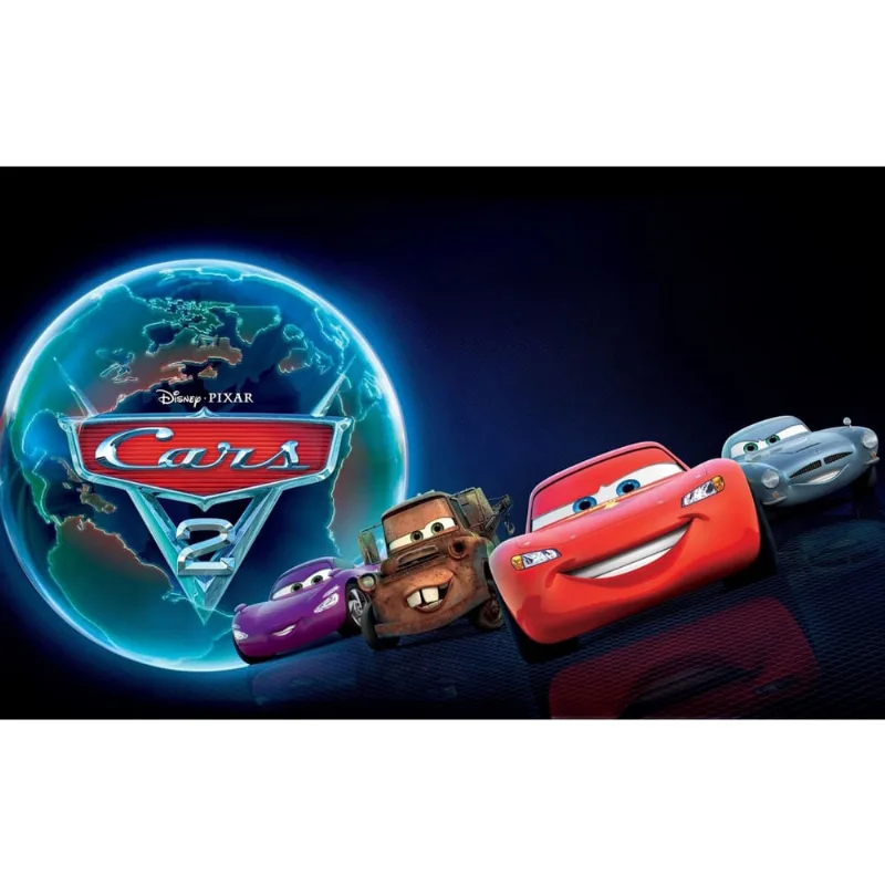 Painel Festa Infantil Carros Mod 05 tamanho 2mx1m