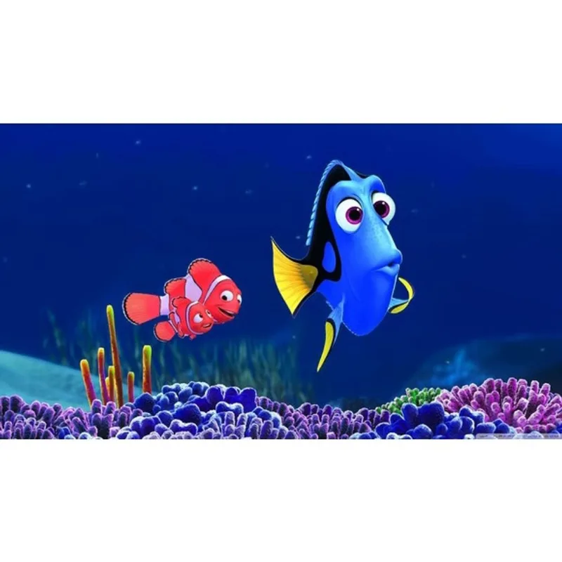 Painel Festa Infantil Nemo Mod 3 tamanho 2mx1m