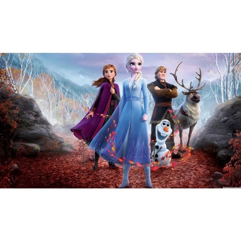Painel Festa Infantil Frozen Mod13 tamanho 2mx1m