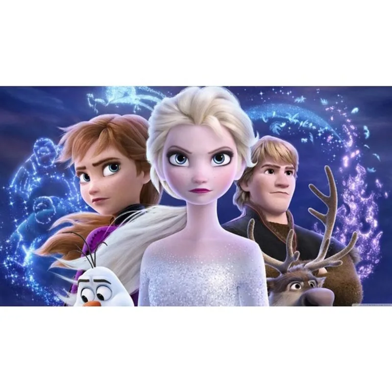 Painel Festa Infantil Frozen Elsa Mod14 tamanho 2mx1m