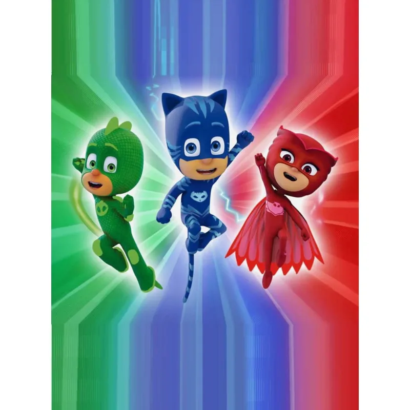 Painel Festa Infantil pj Mask Mod 68 tam 2mx1m