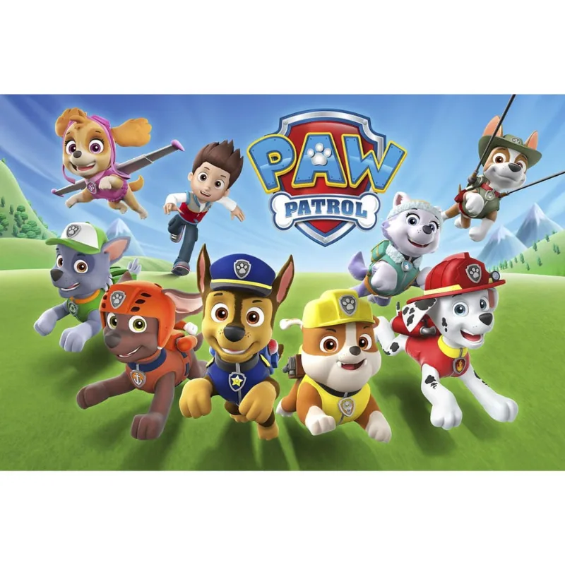 Painel Festa Infantil Patrulha Mod 78 tam 2mx1m