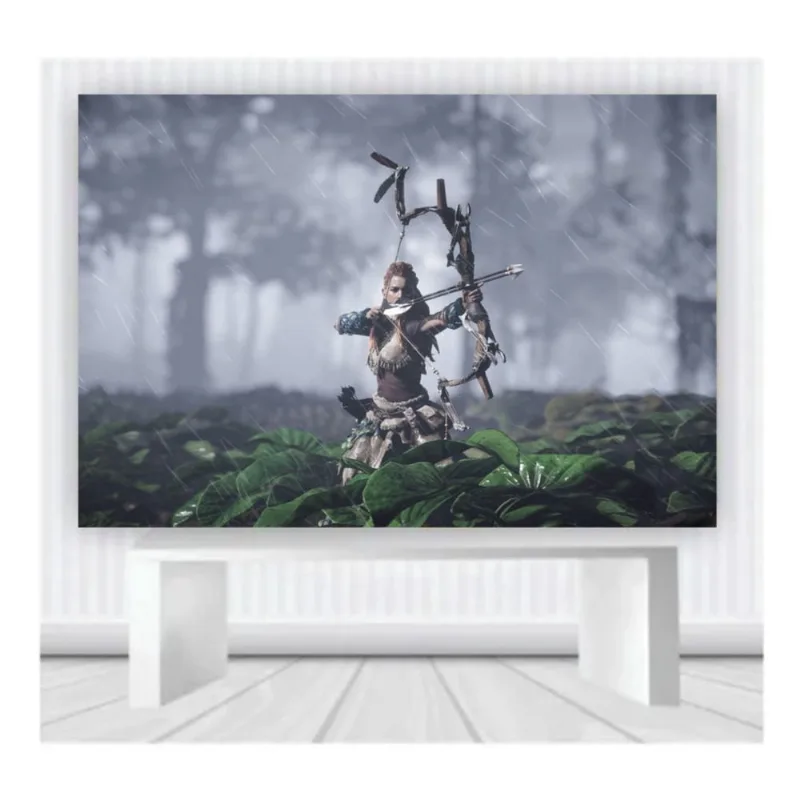 Painel de Festa Infantil Game Horizon Zero Mod 5 tam 2mx1m