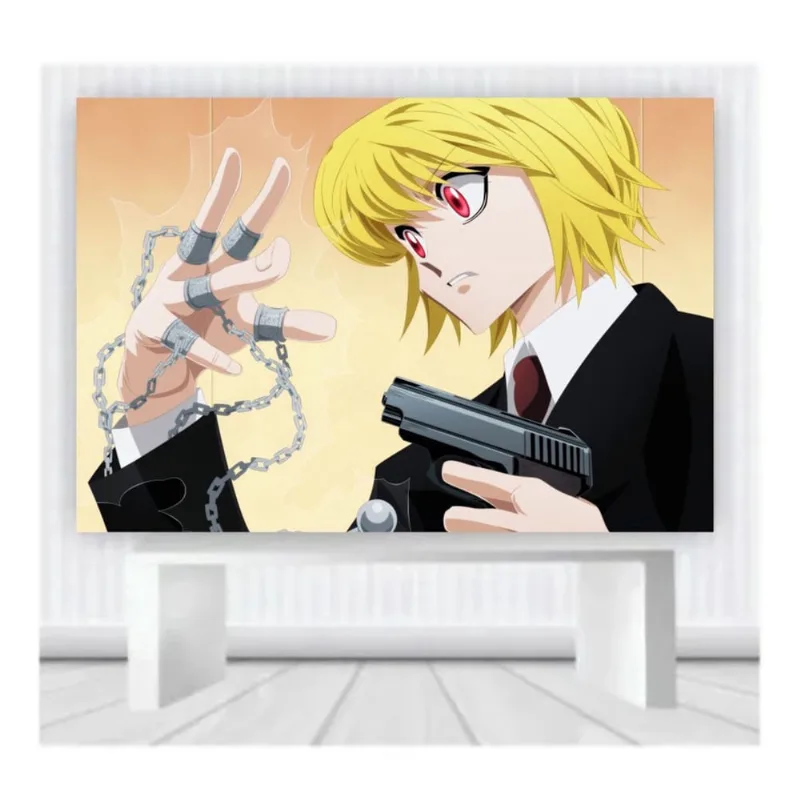 Painel de Festa Anime HunterxHunter Mod5 tam100cmx65cm