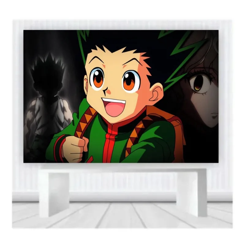 Painel de Festa Anime HunterxHunter Mod7 tam100cmx65cm