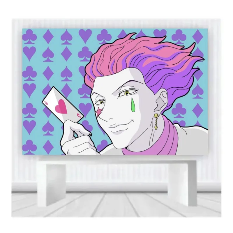 Painel de Festa Anime HunterxHunter Mod10 tam100cmx65cm
