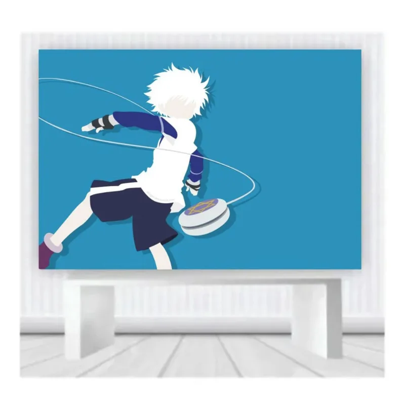 Painel de Festa Anime HunterxHunter Mod13 tam100cmx65cm